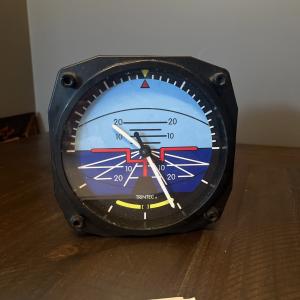 Aviation-Themed 6.5" Wall Clock by Trintec