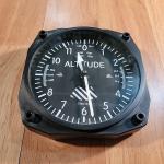 Trintec Analog Airplane Altimeter Wall Clock 6.5