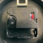 Trintec Black Airplane Altimeter Wall Clock 6.5