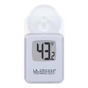 La Crosse Indoor/Outdoor Digital Window Thermometer