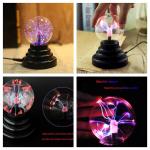 Touch Sensitive Electric Plasma Ball for Kids