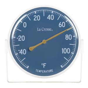 La Crosse 5.5" Indoor/Outdoor Dial Thermometer - Blue