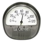 La Crosse Mini Indoor/Outdoor Analog Thermometer
