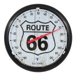 La Crosse 8" Round Indoor/Outdoor Thermometer - Route 66