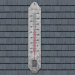 La Crosse 19.25" Metal Indoor/Outdoor Thermometer