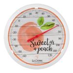 La Crosse 12" Round Dial Thermometer - Peach