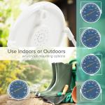 La Crosse 5.5" Indoor/Outdoor Dial Thermometer - Blue