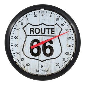La Crosse Route 66 Round Dial Thermometer 8