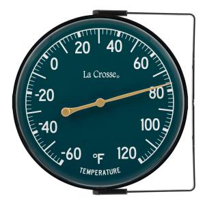 La Crosse 5.5" Indoor/Outdoor Dial Thermometer