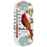 La Crosse 8" Indoor/Outdoor Clear Window Thermometer