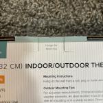 La Crosse 8" Round Indoor/Outdoor Dial Thermometer