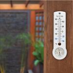 La Crosse 8.75" Celsius Indoor/Outdoor Thermometer & Hygrometer