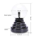 Touch Sensitive Plasma Ball Lamp - Fun Gift!