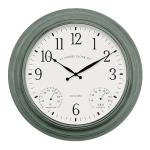 LA CROSSE Analog Indoor/Outdoor Thermometer & Humidity Clock