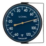 La Crosse 5.5" Indoor/Outdoor Thermometer with Bracket