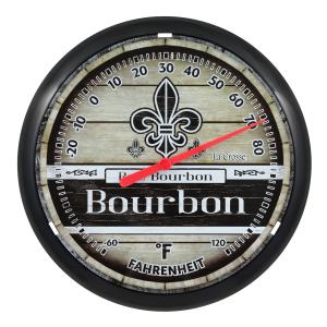 La Crosse 12" Round Indoor/Outdoor Thermometer