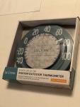 La Crosse 8" Round Indoor/Outdoor Thermometer