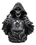 Gothic Grim Reaper Skeleton Lamp with Plasma Ball
