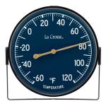 La Crosse 5.5" Indoor/Outdoor Thermometer with Bracket