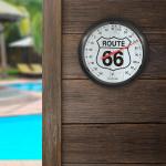 La Crosse Route 66 Round Dial Thermometer 8