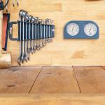 La Crosse Blue Analog Thermometer and Humidity Gauge