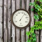 La Crosse 8" Round Indoor/Outdoor Thermometer