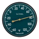 La Crosse 5.5" Indoor/Outdoor Dial Thermometer