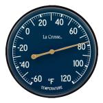 La Crosse 5.5" Indoor/Outdoor Thermometer with Bracket