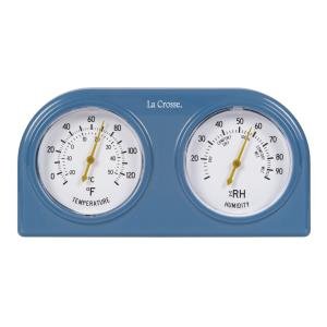 La Crosse Blue Indoor Temperature and Humidity Gauge