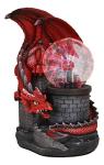 Dungeons & Dragons Fire Dragon Castle Lamp Statues