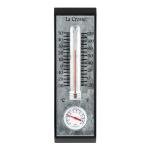La Crosse 10" Indoor/Outdoor Thermometer with Hygrometer