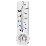 La Crosse 8.75" Thermometer and Hygrometer Combo
