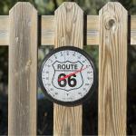 La Crosse Route 66 Round Dial Thermometer 8