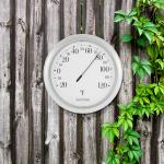 La Crosse 8" Round Indoor/Outdoor Dial Thermometer