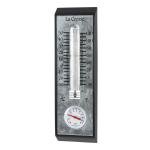 La Crosse 10" Indoor/Outdoor Thermometer with Hygrometer