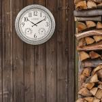 La Crosse 14-Inch Indoor/Outdoor Wall Clock
