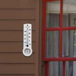 La Crosse 8.75" Indoor/Outdoor Thermometer and Hygrometer