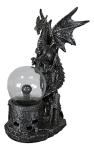 Saurian Smaug Dragon Lamp with Flashing Plasma Ball