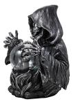 Gothic Grim Reaper Skeleton Lamp with Plasma Ball