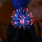 Interactive Touch-Sensitive Plasma Ball Lamp