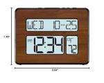 Atomic Digital Calendar Clock by La Crosse Technology