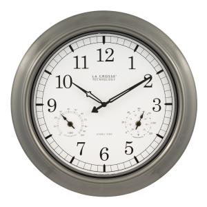 18" La Crosse Atomic Wall Clock for Any Space
