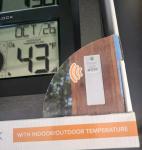 Curved Atomic Digital Wall Clock by La Crosse