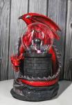 Dungeons & Dragons Fire Dragon Castle Lamp Statues