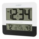 Atomic Digital Wall Clock with Outdoor Sensor
