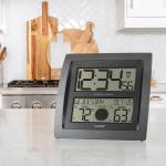 Atomic Curved Digital Wall Clock by La Crosse