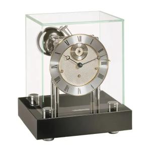 Hermle 4-Bell Chigwell Mantel Clock with Glass Case