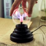 Interactive Touch-Sensitive Plasma Ball Lamp