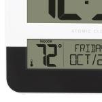 Atomic Digital Wall Clock with Outdoor Sensor