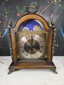 Franz Hermle Moonphase Mantel Clock - 2 Jewels